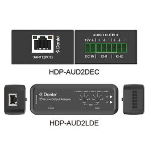 <span class=keywords><strong>Convertisseur</strong></span> <span class=keywords><strong>audio</strong></span> USB Dante Ultimo 2 canaux, encodeur-décodeur combo avec POE, interface <span class=keywords><strong>audio</strong></span> réseau portable PC/Mac - Product Image 4