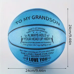 N. 7 palloni sportivi sportivi Indoor e Outdoor basket con pompa ad aria e palla regalo - Product Image 5