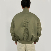 Veste coupe-vent imperméable de haute qualité pour homme, multi-zips, rembourrée en coton, style bomber en nylon