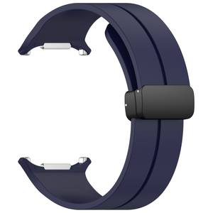 Cinturino in Silicone per <span class=keywords><strong>Samsung</strong></span> Galaxy Watch <span class=keywords><strong>Ultra</strong></span> 47mm Design Scanalato Fibbia Magnetica Cinturino Sportivo Sostitutivo - Product Image 6