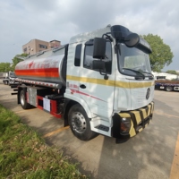 Camión Cisterna Dongfeng D3S 4*2, Camión Cisterna de Combustible de 13-15.5 CBM, Camión Cisterna de Transporte de Gasolina y Diésel Euro 6