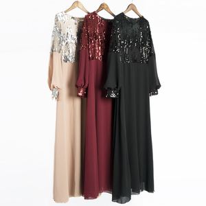 Nuovo <span class=keywords><strong>abito</strong></span> di lusso in <span class=keywords><strong>Chiffon</strong></span> a <span class=keywords><strong>maniche</strong></span> <span class=keywords><strong>lunghe</strong></span> di lusso stile primavera e autunno - Product Image 4