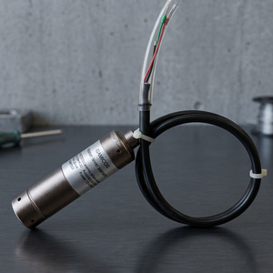 Sensor de Nivel de Líquido de Hipoclorito de Sodio GAMICOS GLT570 2m 4-20mA con Certificación CE, Aleación de Titanio y PTFE, Precisión del 0.25% - Product Image 3