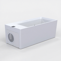 Baignoire de récupération sportive tout-en-un en acrylique Gurgle avec contrôle Wi-Fi par application, pour bain froid, avec refroidisseur et filtre