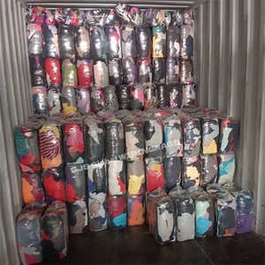 Potentes trapos de limpieza de algodón de 30-60 cm, 5 kg, trapos de camiseta de colores para la industria, trapo de algodón mixto para limpieza - Product Image 1