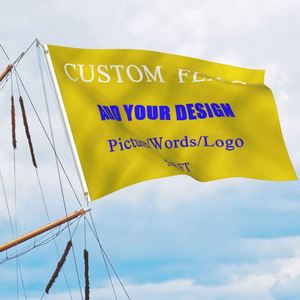 Bandera Nacional Personalizada de Poliéster Ecológico de 150x240cm (5x8 pies) para Exteriores con Doble Costura y Ojales de Latón para Camping - Product Image 6