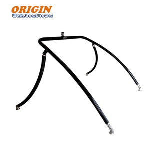 Origin Boat Wake Tower Owt I 57mm <b>Polished</b> <b>Black</b> For Surfing Waterskiing - Product Image 4