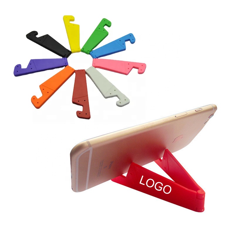 Регулируемый Универсальный Ленивый V-образный держатель для мобильного телефона, индивидуальная Подставка для планшета, складная пластиковая подставка для сотового телефона