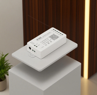 Contrôleur SPI WIFI pour smartphone intelligent CE ROHS SP108E, compatible iOS et Android, DC5-24V, US EU, max 2048 pixels de contrôle, mode musique DIY