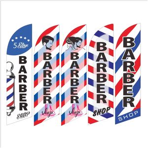 Barber Shop Plume Drapeau pour Événement Cheveux Beauté Fitness Visage Plage Bannière Salon De Coiffure Santé Spa Massage Des Ongles Coupe De Cheveux - Product Image 1