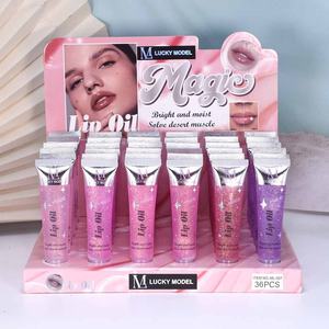 Grosir Lip Gloss Model Terbaru Berkualitas Tinggi Desain Cantik Iman of Nobel Makeup Maquillaje - Product Image 2