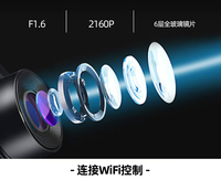 Caméra embarquée De Yongwang avec vision nocturne 4K HD, enregistrement double, suivi GPS, surveillance de stationnement 24h/24, caméra de voiture