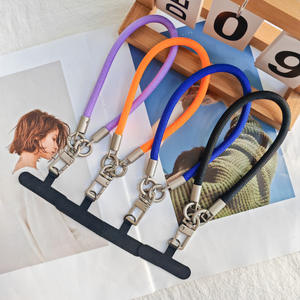 สายคล้องโทรศัพท์<span class=keywords><strong>มือ</strong></span>ถือแบบหมุนได้ สีพื้น ยี่ห้อ Lulin ปรับความยาวได้ 30 ซม. สายคล้องข้อมือแบบสั้น สำหรับทุกเพศ พร้อมคลิปล็อคในตัว ป้องกันการลื่นหลุด - Product Image 4