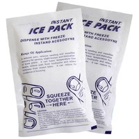 Pack de glace médical jetable non toxique CSI personnalisé avec MSDS qualifié, emballage compressif, sac de froid instantané pour