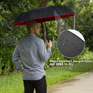 <b>Windproof</b> Double Layer Resistant <b>Umbrella</b> Fully Automatic Rain Men Women 10K Strong Luxury Business Male Large <b>Umbrellas</b> - Product Image 2