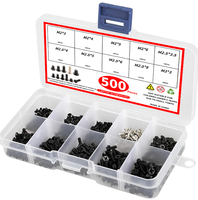 500 pièces M2 M2.5 M3 vis ordinateur portable ordinateur portable Kit d'assortiment de vis assorti utilisant pour IBM pour HP pour Dell pièces de matériel