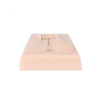Kit de simulation de suture d'épisiotomie périnéale latérale en silicone, modèle d'entraînement à 3 plaies pour les sciences médicales