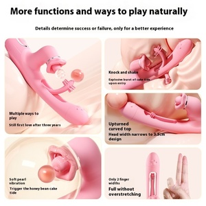 ไวเบรเตอร์ไวเบรเตอร์รูปกระต่ายของเล่นทางเพศสำหรับผู้ใหญ่ผู้หญิงเครื่องนวดขนาด47/กล่อง - Product Image 5