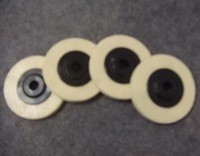 Disque de polissage abrasif en feutre de laine à fibres fines, diamètre 100 mm, épaisseur 12 mm, haute qualité, haute efficacité