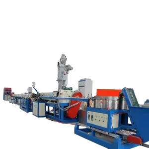 irrigation drip pipe production line / plastic flat emitter drip pipe machine