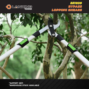 551020 Heavy Duty <b>Telescopic</b> Bypass <b>Lopper</b> with Gear Power for Thick <b>Tree</b> Branch Pruning - Product Image 2