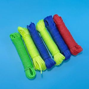 Lot de 2 cordes à linge antidérapantes et coupe-vent, longueur 10 mètres, adaptées au séchage des vêtements et des couvertures, pour les voyages en plein air - Product Image 4