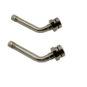 Adaptateur en laiton à encliqueter TR544D <span class=keywords><strong>pour</strong></span> valves de roue de serrage de camion US Truck Tire O-Ring Snap-In <span class=keywords><strong>Tubeless</strong></span> <span class=keywords><strong>Valve</strong></span> Stems Caps & Adaptateurs - Product Image 1