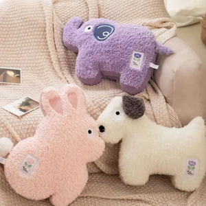 J815 tela agradable a la piel felpa púrpura elefante animal tiro almohada Rosa conejito blanco perro juguete <span class=keywords><strong>2D</strong></span> super suave animal juguete - Product Image 4