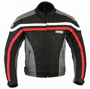 Chaqueta textil de moto de lona de invierno para hombre con logotipo personalizado con color personalizado - Product Image 5