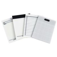 Blocs-notes autocollants transparents personnalisés pour la correction des erreurs, imperméables et réutilisables