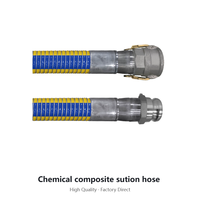 Tuyau composite aéronautique 100 mm 16 bars en acier inoxydable SS316L pour le transfert de carburant d'avion à l'aéroport