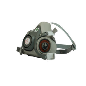 Atacado Silicone Reutilizável Máscaras Outdoor Carvão Ativado Filtro 3-Layer Proteção Ajustável Nose Clip à prova de poeira Respiradores - Product Image 3