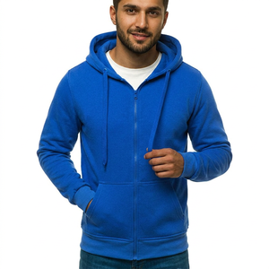 Nuevas sudaderas con capucha para hombre, con cierre, transpirables, estilo streetwear, de moda, extragrandes, sostenibles, de marca privada. - Product Image 1