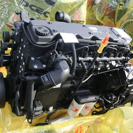 Dongfeng diesel vehicle engine 6 cylinders EU5 ISD6.7 210hp 230hp 245hp 285hp 300hp dongfeng diesel vehicle engine