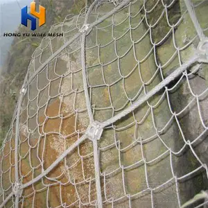 High Quality Geobrugg Rockfall Net In Fishing Net For Sale