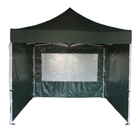 10x10ft promotionnel grand chapiteaux de vente forte meilleur Sport Piramind Long Food deux drapeaux tentes d'affichage de salon commercial