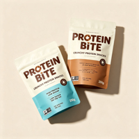 Sachet d'emballage personnalisé avec logo OEM, refermable, de qualité alimentaire, pour snacks, noix, bonbons et poudres