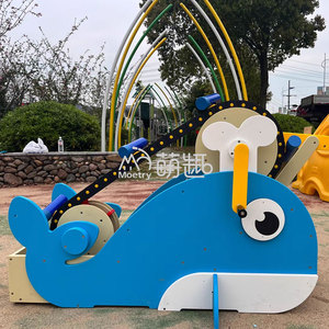 Moetry <span class=keywords><strong>2025</strong></span> màu xanh cá voi hình chuỗi băng tải cho trẻ em cát nước chơi CE chứng nhận sinh thái thân thiện trong nhà/sân chơi ngoài trời - Product Image 2