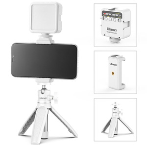 Mini trípode Ulanzi <span class=keywords><strong>MT</strong></span>-08 blanco para cámara, extensible, portátil, para vlogging, soporte para grabación de video, soporte de mesa para filmación. - Product Image 2
