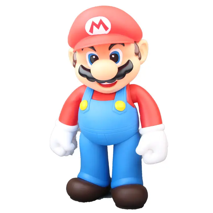 Figura de acción de Super Mario, 45cm, gran tamaño, Super Mario, juguete de PVC para niños