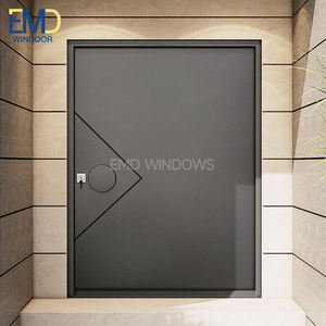 ประตูเหล็กนิรภัยกันลมกันกระสุนยอดนิยมสำหรับภายนอกอาคาร - Product Image 4