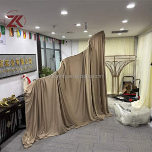 ฉากหลังถ่ายภาพ ZKAI ฉากหลังเหล็กดัด โครงเหล็ก ผ้าม่านฉากหลังโลหะ พร้อมผ้าโพลีเอสเตอร์ - Product Image 4