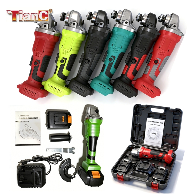Professional Manufacturer Diameter Electric Angle Grinder Suitable Price 21V Charging Angle Grinder Cordless Angle Grinder