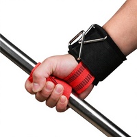 Sangle de maintien antidérapante en polyester pour musculation, tractions, haltères et entraînement de soulevé de terre, résistante à l'usure