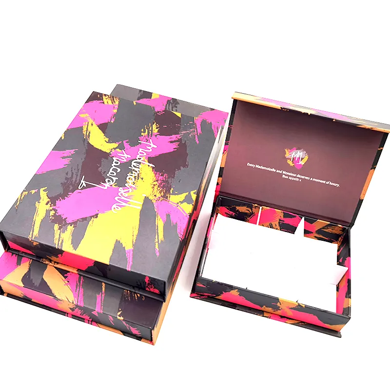 Umwelt freundliche maßge schneiderte OEM-Druck recycelte Verpackung Parfüm Kosmetik Geschenk Dessert Box