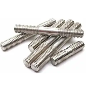 Factory Wholesale Auto Fastener Kit Bolting Stud Type Xylan- Coated 3/8 All Thread Rod Accessory