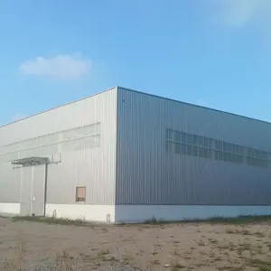 Fabriek Hangar Gebouw Lage Prijs Metaal Met Autocad Tekening Geprefabriceerde Stalen Structuur Magazijn China Licht Plastic Film