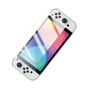 Tempered Glass Screen Protector Tempered Glass HD Screen Protector Anti-fingerprint Film Screen Protector For Nintendo Switch OLED