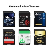 Fabricant professionnel de cartes SD de haute qualité avec personnalisation des puces, 32 Go et 64 Go, pour appareils photo et équipements industriels