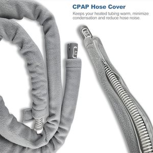 ปลอกท่อ cpap อเนกประสงค์พร้อมที่ใส่ท่อ cpap สำหรับการซ่อม <span class=keywords><strong>airsense</strong></span> สภาพภูมิอากาศท่อความร้อนเชิงเส้น6FT 4นิ้ว - Product Image 3